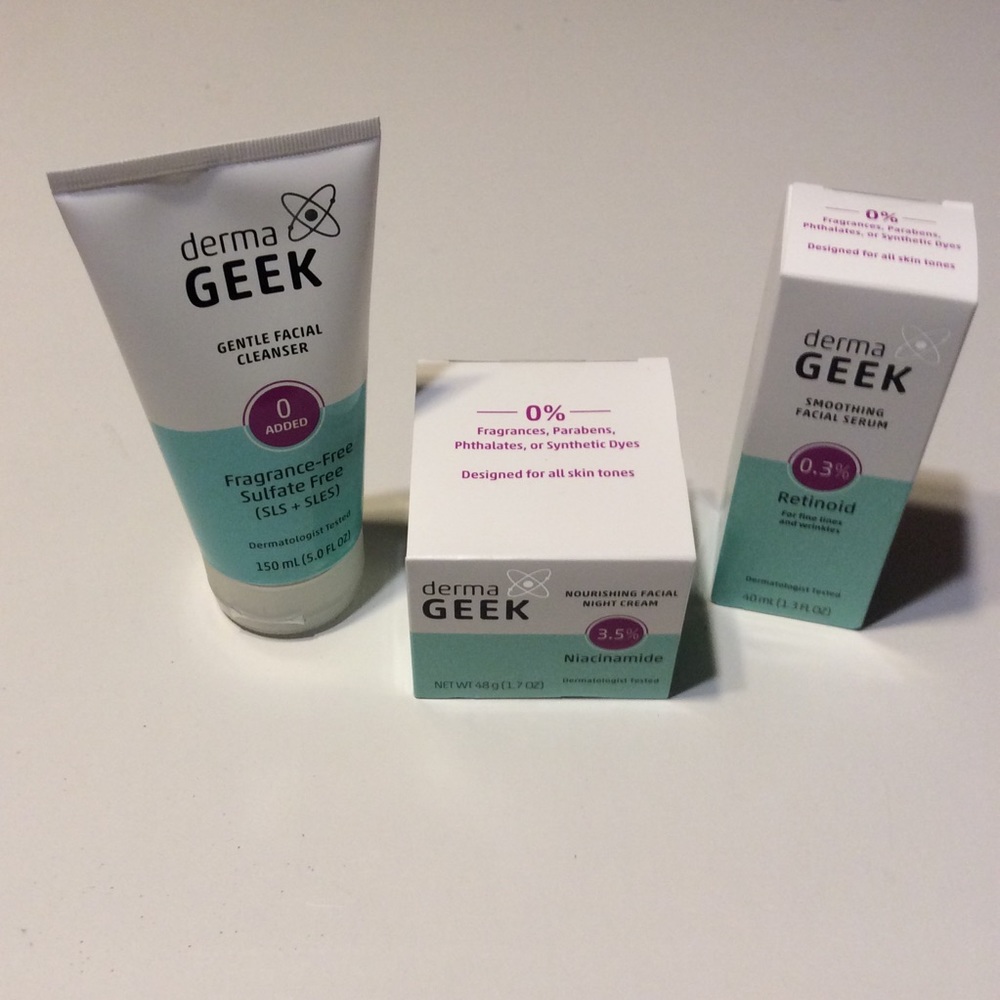 Derma Geek Facial Care Set - NEW